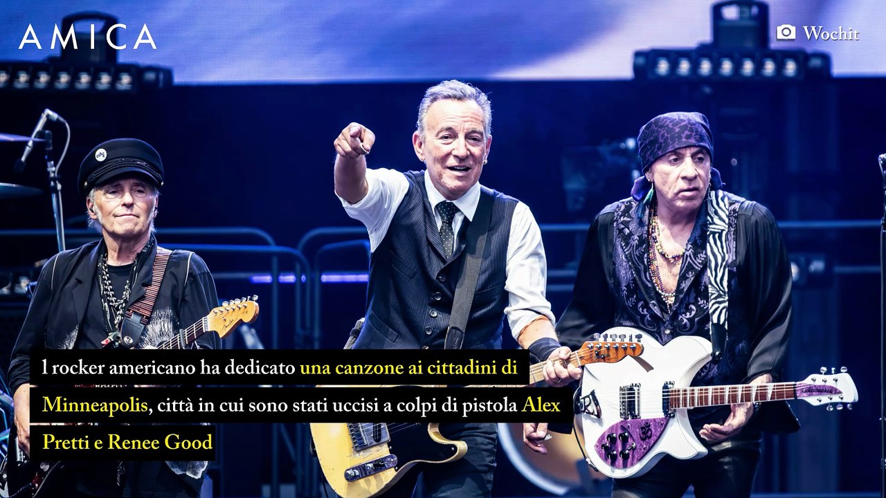 "Streets of Minneapolis", Bruce Springsteen contro Trump: il testo della canzone