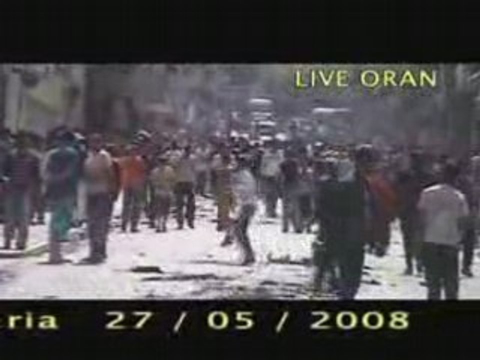 Video emeute oran wahren hamrawa mco houari maraval - emeute