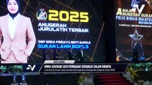 Jaguh boling padang Soufi Rusli dan Emma Firyana muncul Olahragawan & Olahragawati PDRM 2025