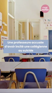 Une professeure accusée d’avoir incité une collégienne au suicide