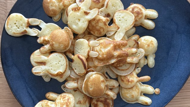 On a testé la poêle à crêpes (en forme de lapins) la plus mignonne qui soit