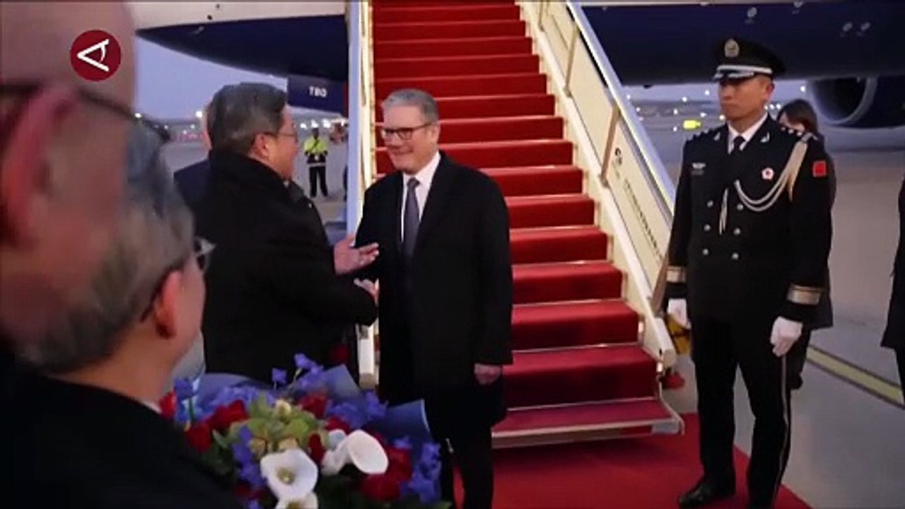 Tiba di China, PM Inggris Dijadwalkan Bertemu Presiden Xi Jinping