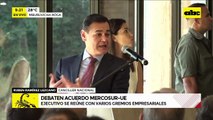 Canciller destaca ventajas del acuerdo de asociación entre el Mercosur y la Unión Europea