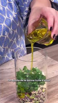 Pâtes au pesto de pistaches