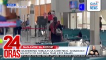Man armed with knife shot inside Iloilo airport | 24 Oras