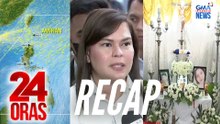24 Oras: (Part 2) Naunang desisyon ng SC kaugnay sa impeachment vs VP Sara, pinal na; Update sa policewoman na natagpuang patay; atbp