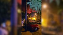 Explosión y gran incendio en una fábrica de San Fernando