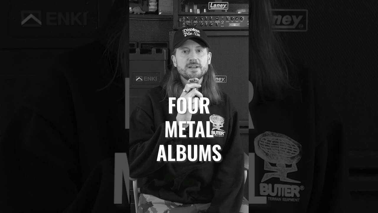 4 Metal Albums with Matt from Dinosaur Pile-Up #dinosaurpileup #deftones #slayer #sepultura #metal