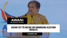 ASEAN yet to decide on endorsing election results