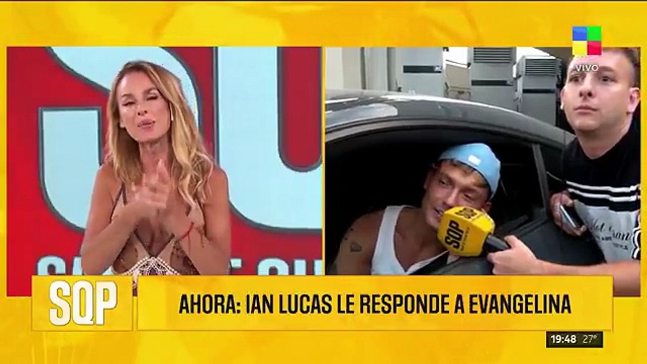 No se calló nada: Ian Lucas habló a corazón abierto sobre su relación con Evangelina Anderson