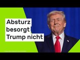 Absturz besorgt Trump nicht - US-Präsident vor Folgen gewarnt