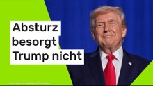 Absturz besorgt Trump nicht - US-Präsident vor Folgen gewarnt