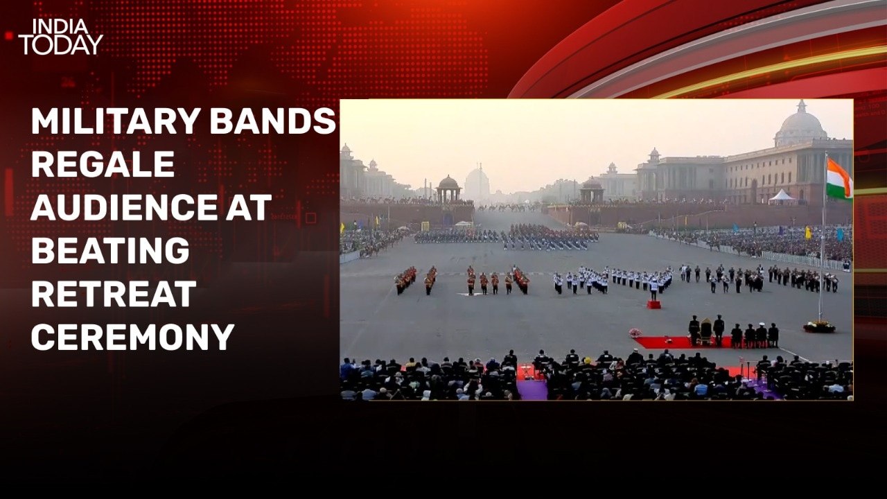 Republic Day celebrations culminate with Beating Retreat ceremony