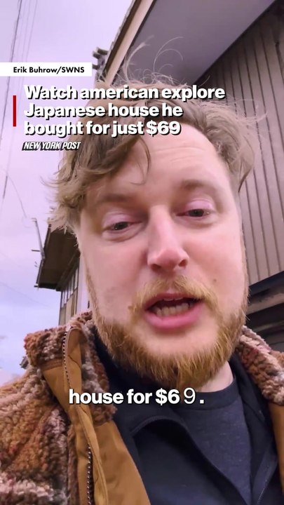 Watch American Explore Japanese House he Bought for Just $69