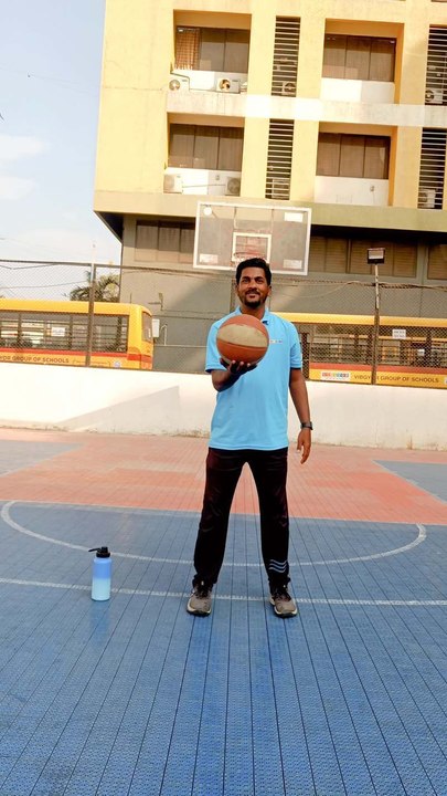 Creative Basketball Trick Shots on School Campus