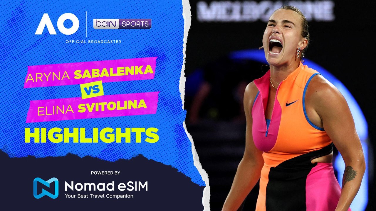 Aryna Sabalenka vs Elina Svitolina | Match Highlights | Australian Open 2026