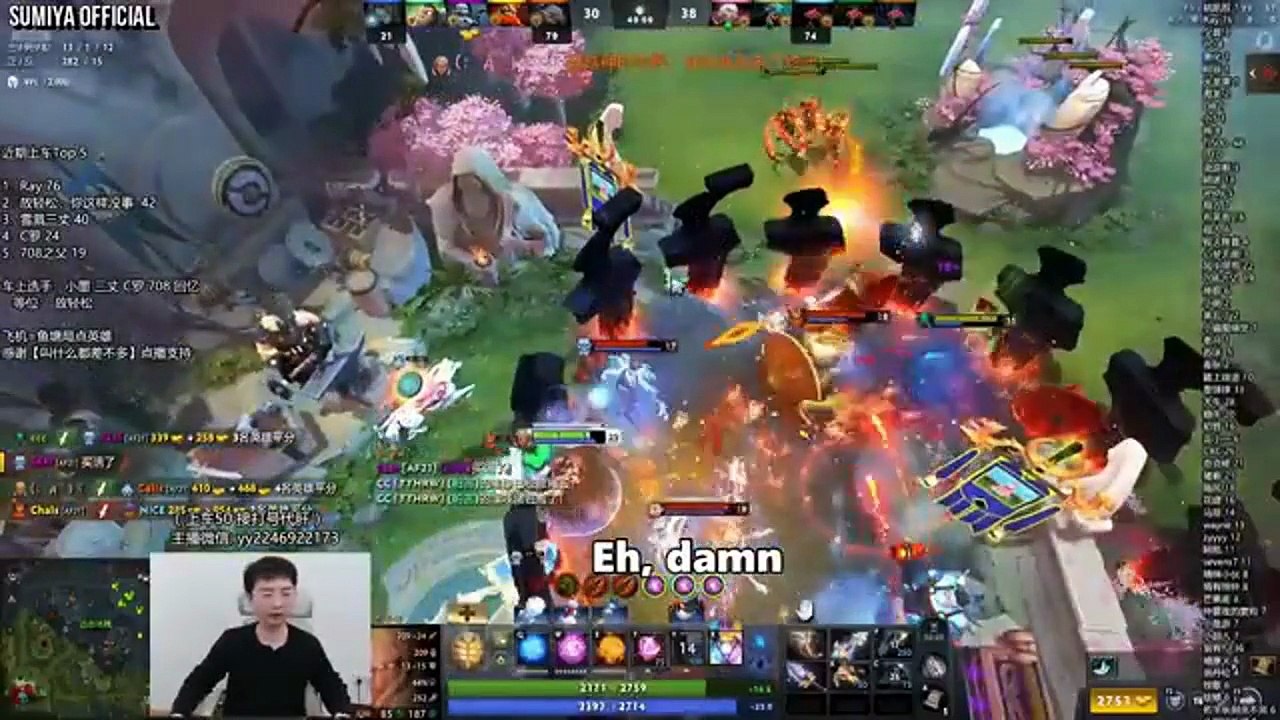 Another 60min Tough Game with Omniknight Carry Build | Sumiya Invoker Stream Moments 5356