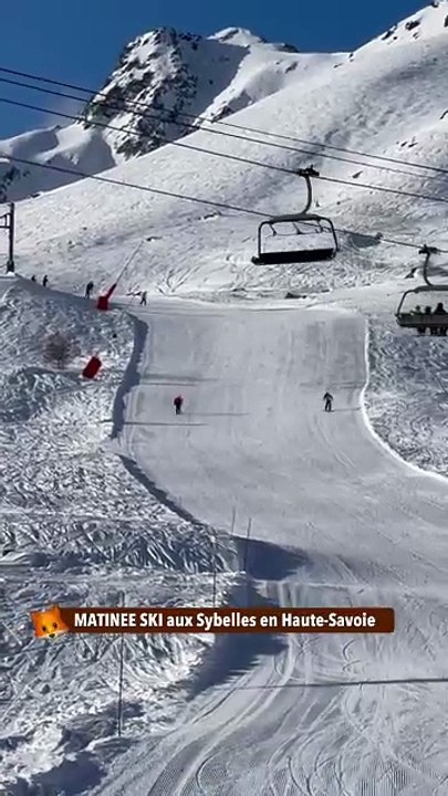 MATINEE SKI aux Sybelles en Haute-Savoie