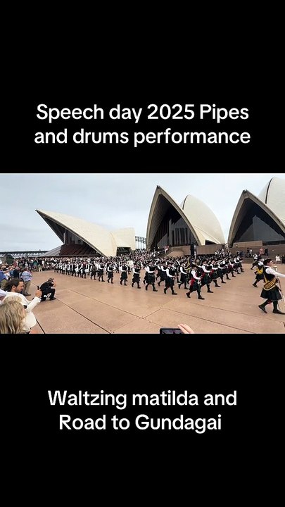 The Scots college Speech day  2025 #scotscollege #pipesanddrums #operahousesydneyaustralia