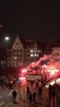 Protesters in Zurich torch US flags ahead of Trump's meeting in Davos