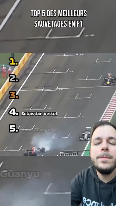 Les meilleurs sauvetages dans l'histoire de la F1 👏🏻