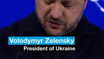 Zelensky says that 