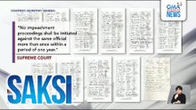 Korte Suprema, pinagtibay ang naunang desisyon na nagdedeklarang unconstitutional ang articles of impeachment laban kay VP Sara Duterte | Saksi