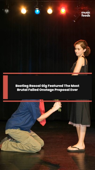 Bootleg Rascal Gig Featured The Most Brutal Failed Onstage Proposal Ever