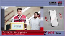 🔥📍En entrevista para La Mesa Caliente de #NRTMéxico, el Secretario de Desarrollo Social e Inclusión, Enrique Martínez y Morales