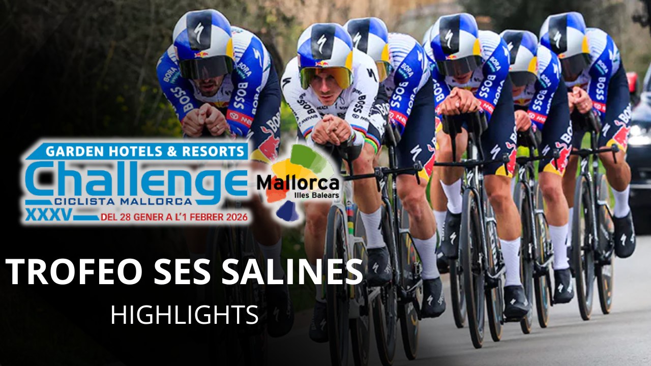 Challenge Mallorca 2026 - Trofeo Ses Salines Résumé - La Red Bull-BORA d'Evenepoel remporte le Trofeo Ses Salines