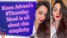 Kiara Advani turns heads with bold red lips in her latest #ThursdayMood video