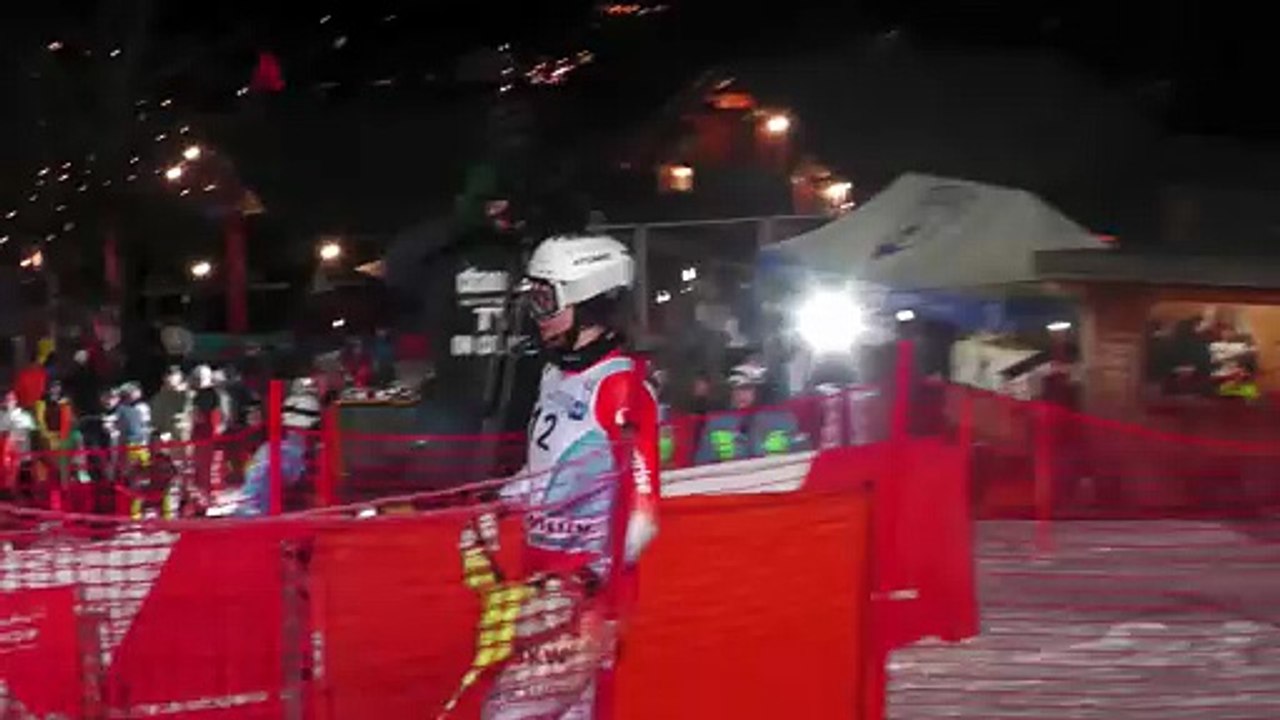 Coupe d'Europe Chamonix Slalom Dames 23 Janvier 2026 Manche 1