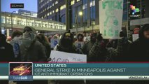 General strike in Minneapolis against ICE anti-immigrant operations