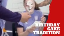 Emma Watson gets traditional birthday cake smash from Tigres Femenil teammates