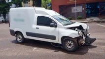 Acidente de trânsito é registrado no Centro de Cascavel