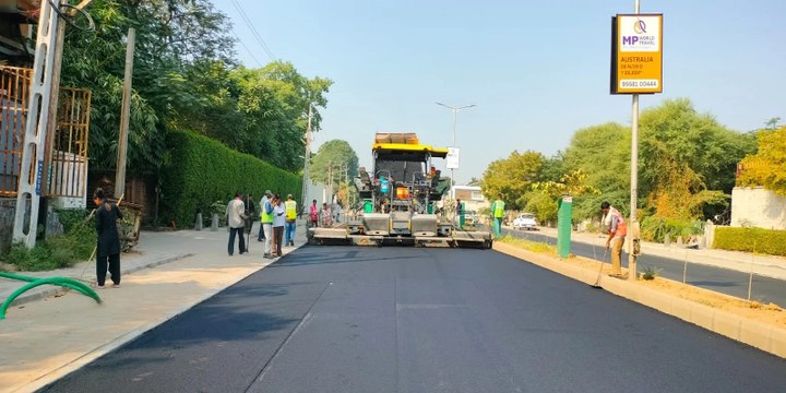 कॉमनवेल्थ गेम्स 2030 की तैयारी को बनाई जा रहीं सड़कें