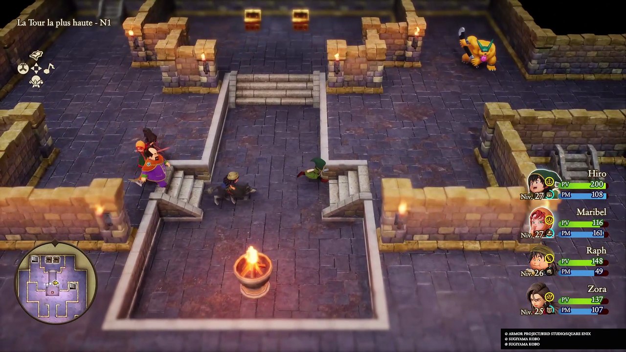 Dragon Quest VII Reimagined Donjons Double Classes