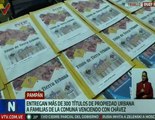 Más de 600 familias son beneficiadas con la entrega de títulos de propiedad en el edo. Trujillo