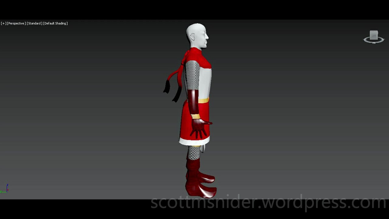 Flame: 3DS MAX Practice Polygon Modeling Model Video #196 (01-29-2026)