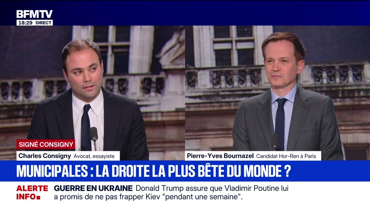 SIGNÉ CONSIGNY -  Municipales, "Paris a besoin d'une alternance" - 29/01