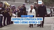 França e Grécia acordam acelerar renovação de acordo estratégico no setor da defesa