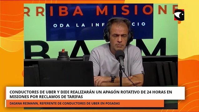 Conductores de Uber y Didi realizarán apagón rotativo de 24 horas en Misiones por reclamo de tarifas