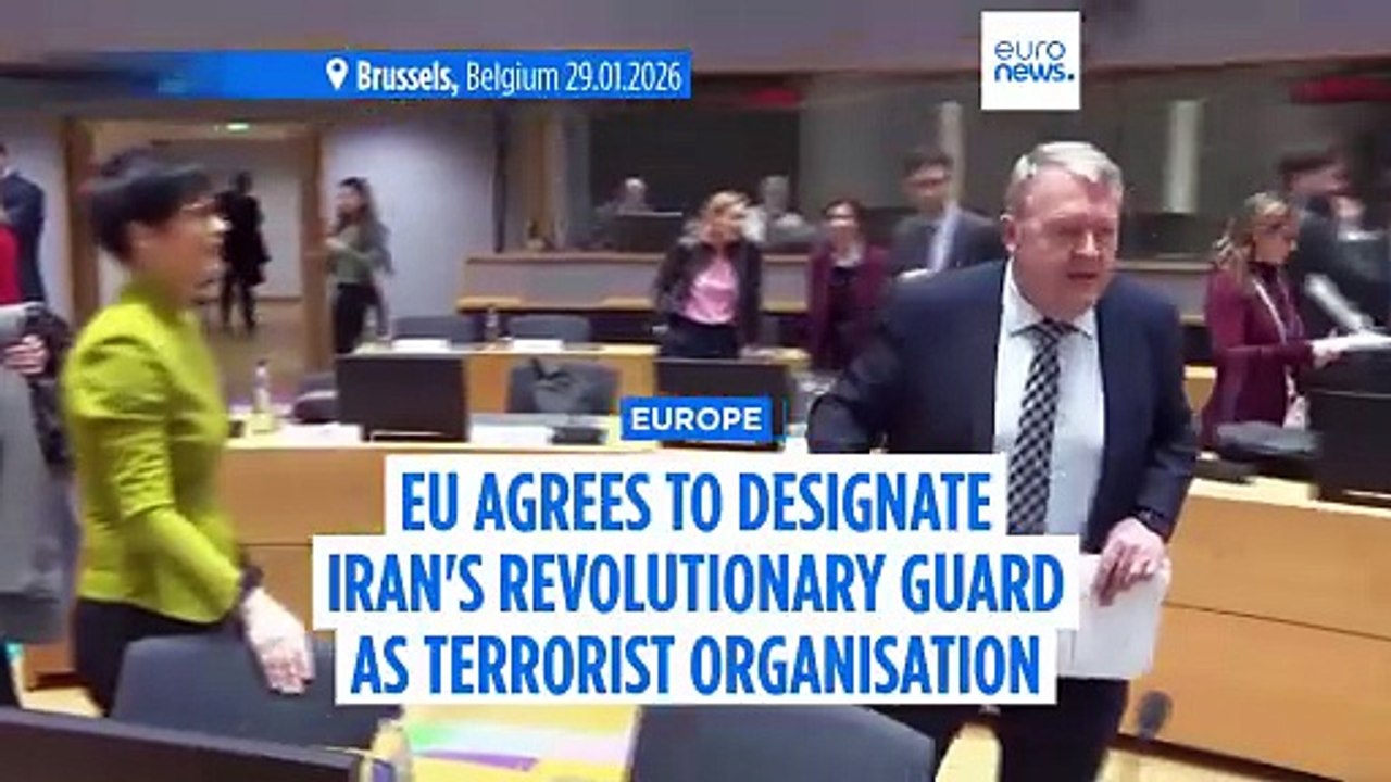 EU agrees to designate Iran's Revolutionary Guard Corps as terrorist group