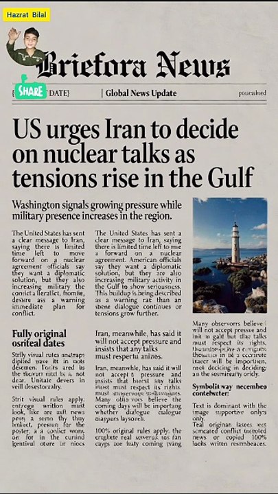 US warns Iran as nuclear deal deadline pressure grows