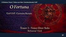 O Fortuna ( C. Orff | Carmina Burana )  Tenor 1 Voice-over Solo