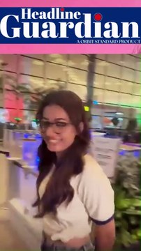 WATCH! That reaction says more than words. Is #RashmikaMandanna avoiding wedding talk? There is widespread speculation that actors Rashmika Mandanna and Vijay Deverakonda are set to get married on February 26, 2026, in Udaipur, #Rajasthan. #IndyaStory