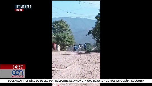 🚨¡Última Hora! Reportan balacera entre policías y civiles armados en Escuinapa, Sinaloa