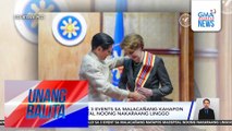 PBBM, dumalo sa 3 events sa Malacañang kahapon matapos maospital noong nakaraang linggo | Unang Balita