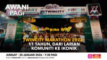 AWANI Pagi: TwinCity Marathon 2026 | 11 tahun, dari larian komuniti ke ikonik