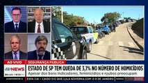 SP tem queda de 3,1% nos homicídios, mas feminicídios e roubos preocupam
